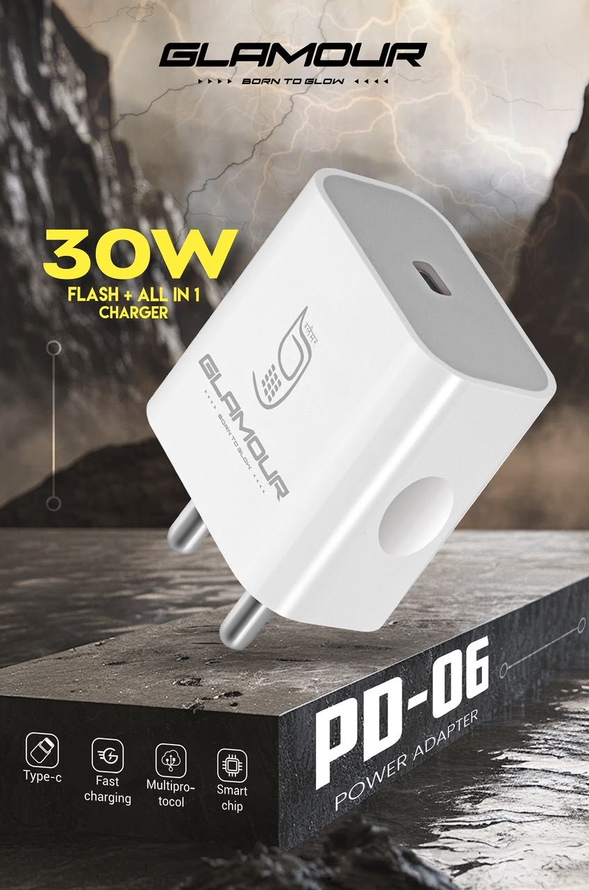 33 Glamour Raftar PD-06 30W Fast Charger - Image 1